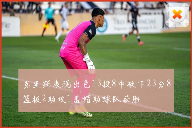 克里斯表现出色13投8中砍下23分8篮板2助攻1盖帽助球队获胜
